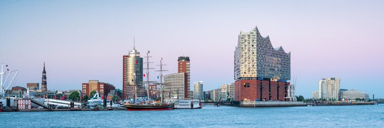 Crucero por el gran puerto de Hamburgo